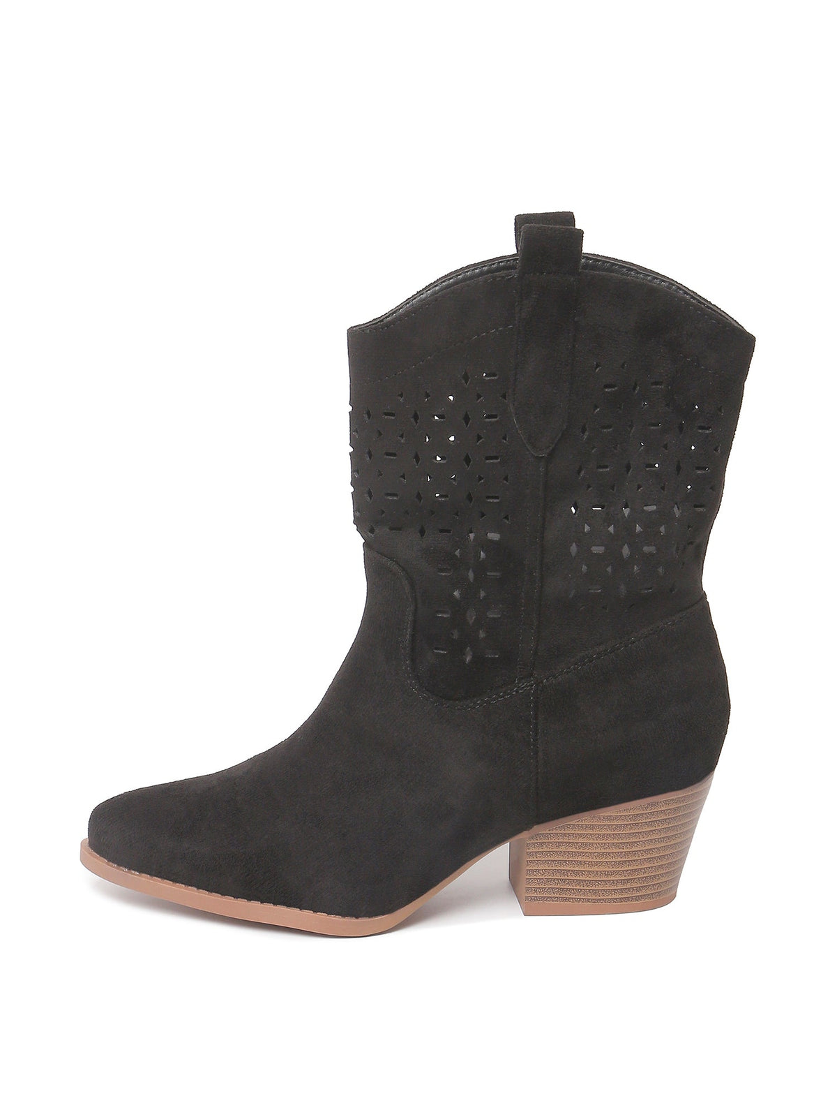 Saloon | Black Suede - Glamourous Grace