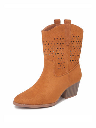 Saloon | Camel Suede - Glamourous Grace