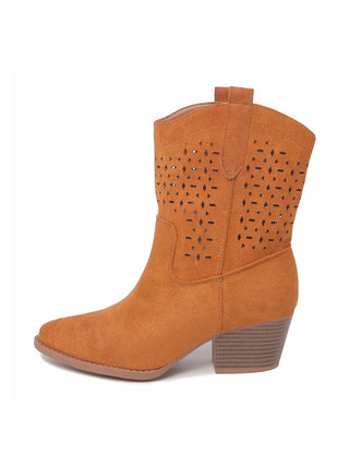 Saloon | Camel Suede - Glamourous Grace