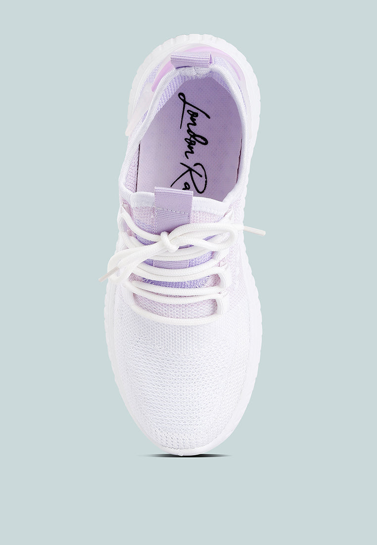 Samantha Knitted Chunky Sneakers - Glamourous Grace