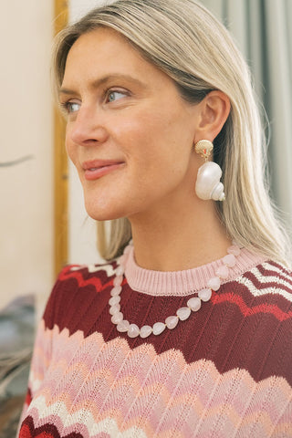 Sammie Shell Earrings - Glamourous Grace