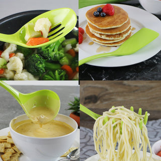 6pc Utensil Set, Lime