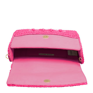 Sari Beaded Crossbody Clutch