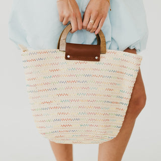 Savannah Straw Tote Bag