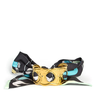 Scalloped Scarf Cuff - Wren - Glamourous Grace