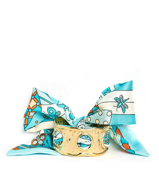 Scalloped Scarf Cuff - Wren - Glamourous Grace