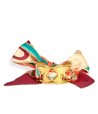 Scalloped Scarf Cuff - Wren