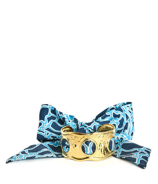 Scalloped Scarf Cuff - Wren