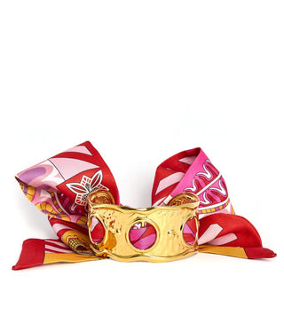 Scalloped Scarf Cuff - Wren - Glamourous Grace