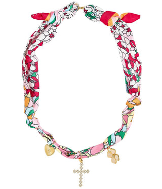Scarf Charm Necklaces - Spring Collection - Glamourous Grace