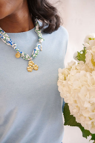 Scarf Charm Necklaces - Spring Collection - Glamourous Grace