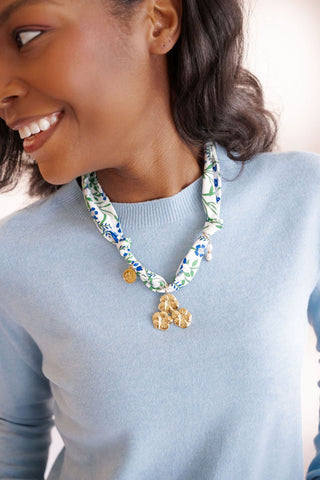 Scarf Charm Necklaces - Spring Collection - Glamourous Grace