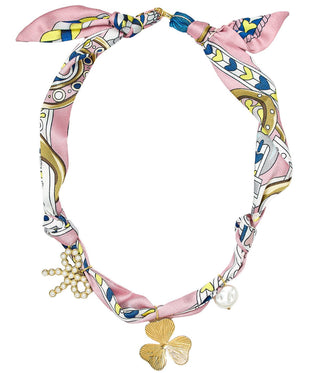 Scarf Charm Necklaces - Spring Collection - Glamourous Grace