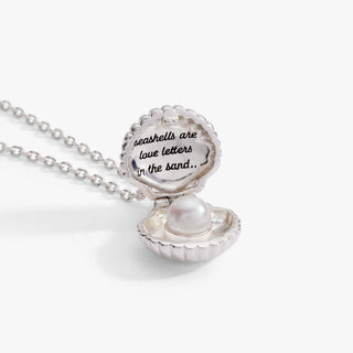 Salt + Sea 'Seashells Are Love Letters In The Sand' Seashell Locket Pendant