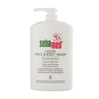 Sebamed Liquid Face & Body Wash - 1000 ml - Glamourous Grace