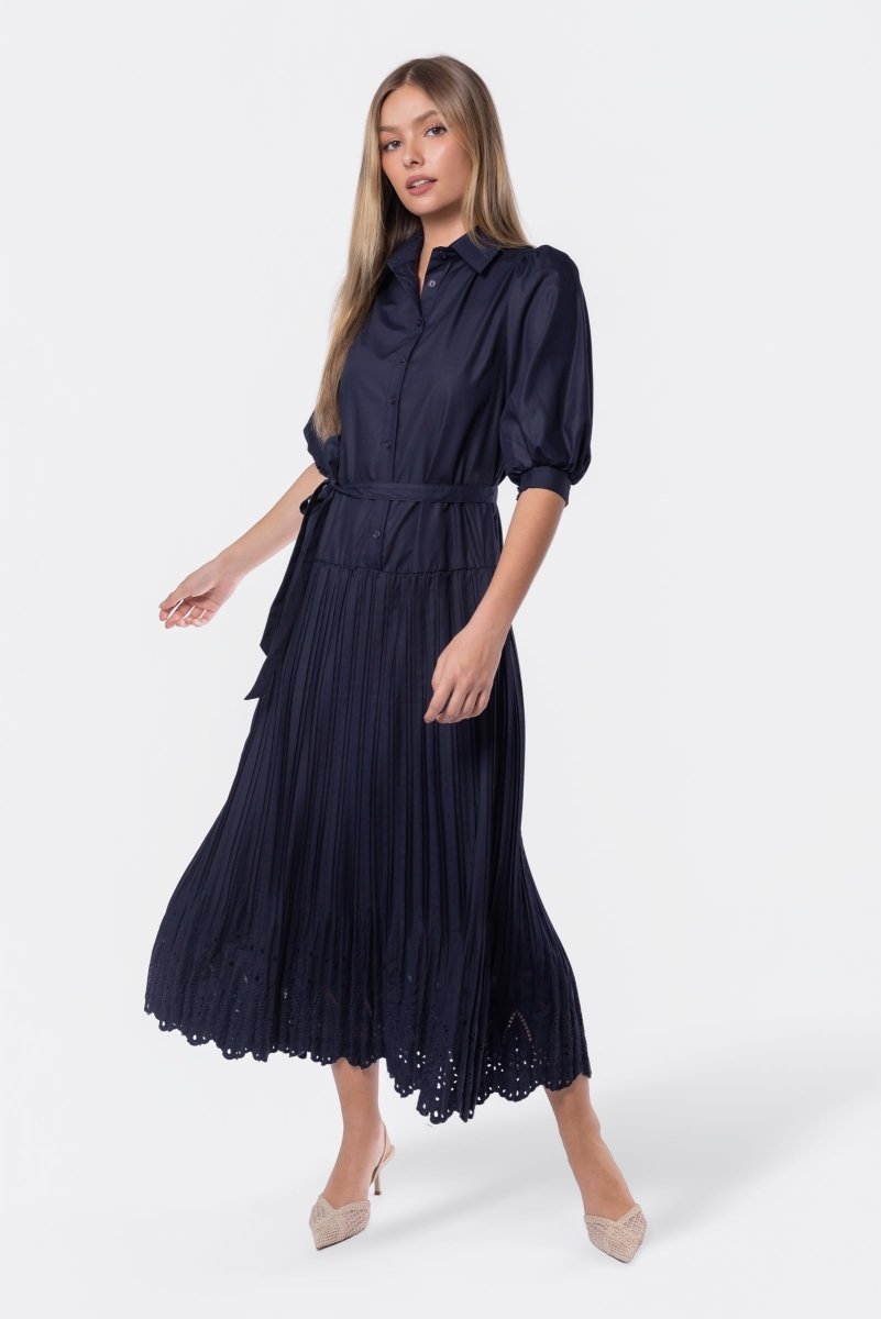 Selah Dress (Navy) - Glamourous Grace