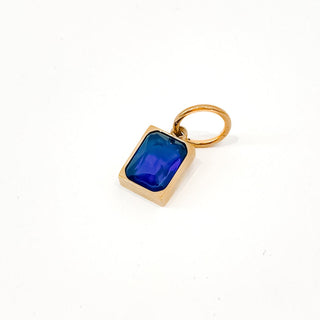 Birthstone Charm Bar Chanelle Charms - WATERPROOF