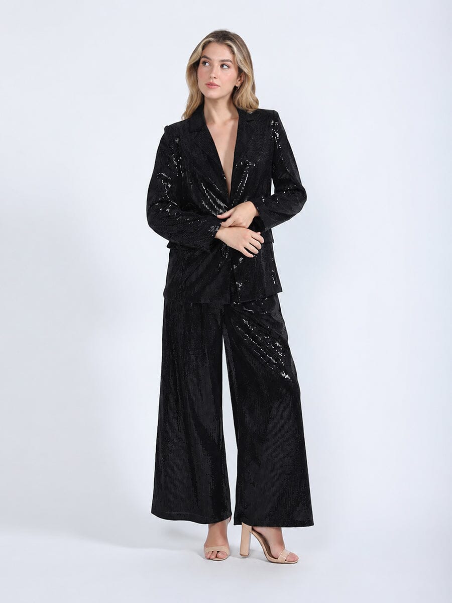 Sequin Embellished Blazer - Glamourous Grace