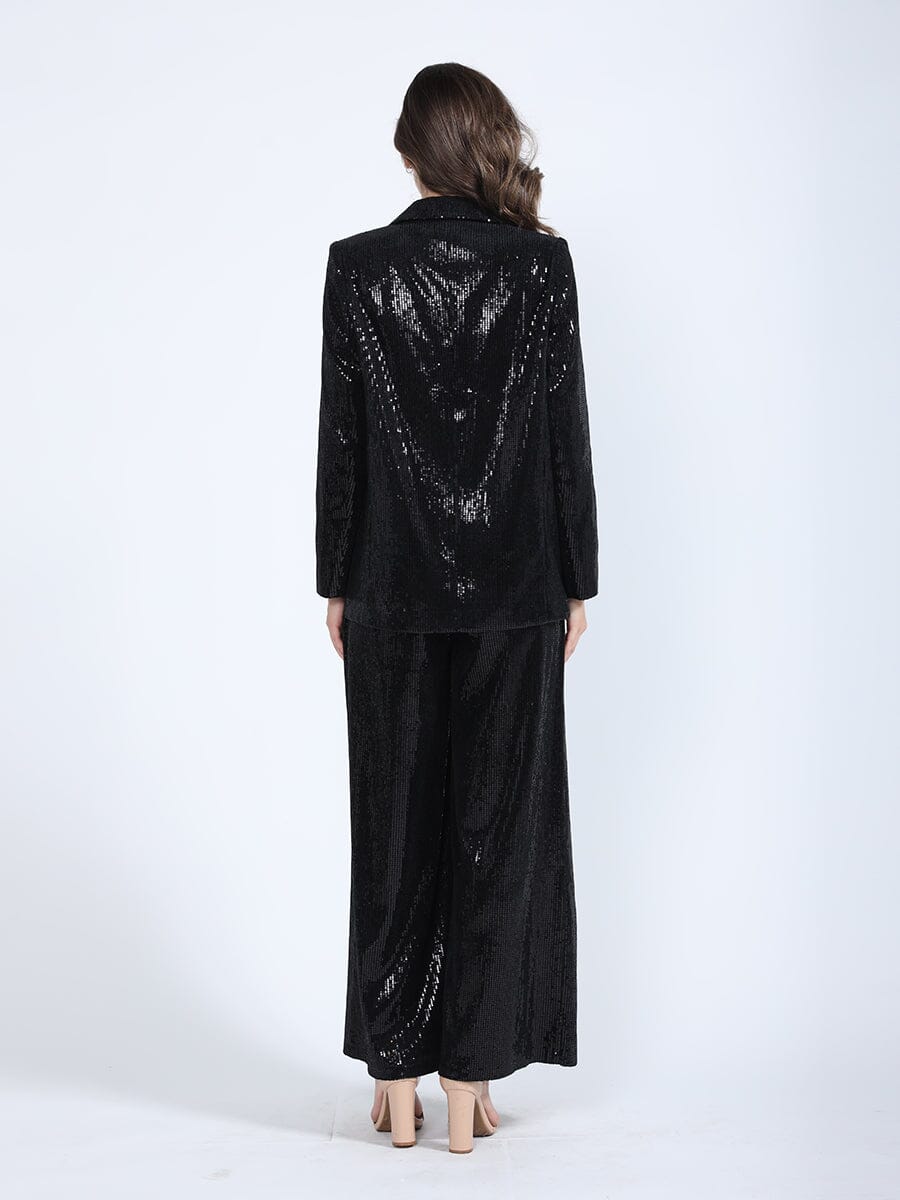 Sequin Embellished Blazer - Glamourous Grace