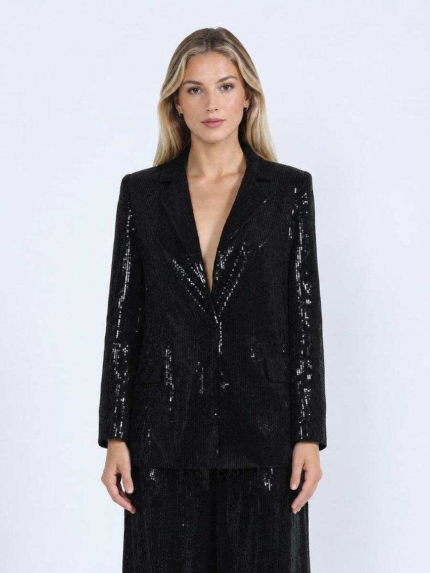 Sequin Embellished Blazer