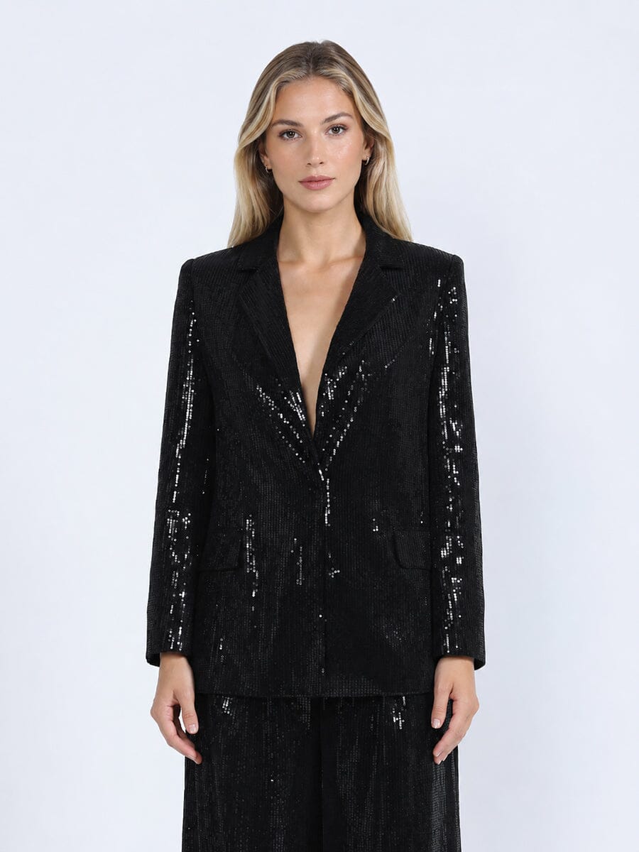 Sequin Embellished Blazer - Glamourous Grace