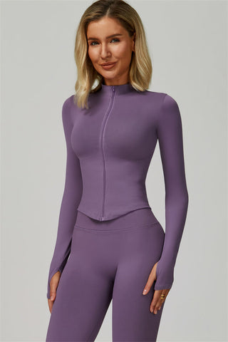 The Empower Jacket Sports Bra Leggings 3-Piece Set