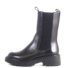 Shadow Leather Booties