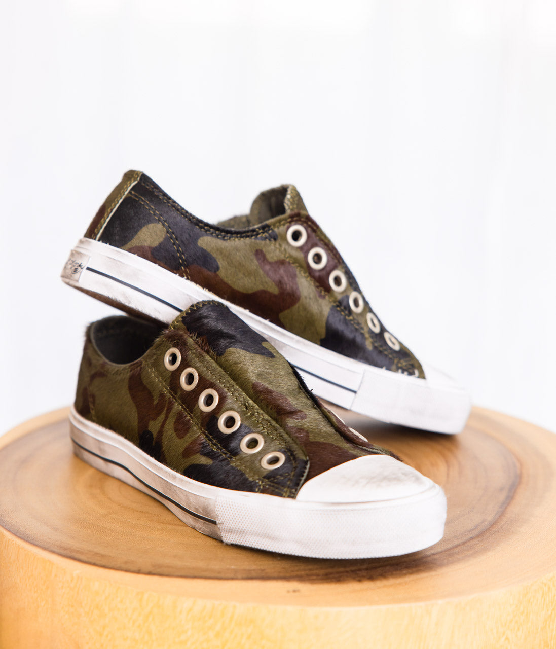 Shalomar Sneaker in Camo - Glamourous Grace
