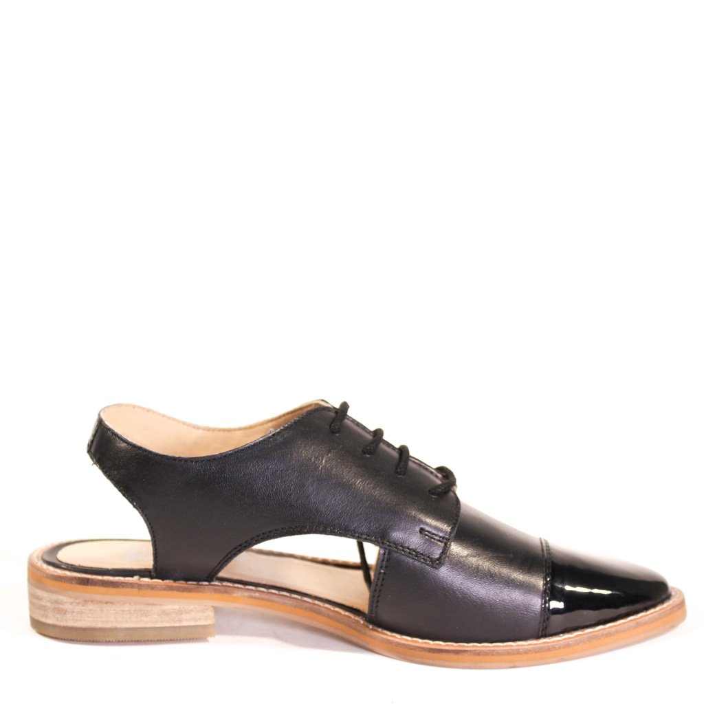 Shay Leather Slingback Loafers - Glamourous Grace