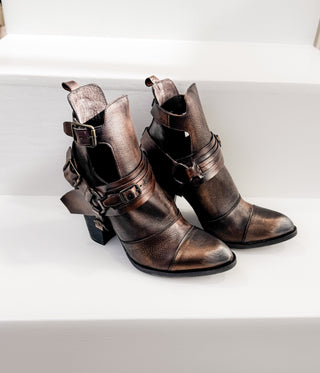 Shelia Boot in Tan - Glamourous Grace