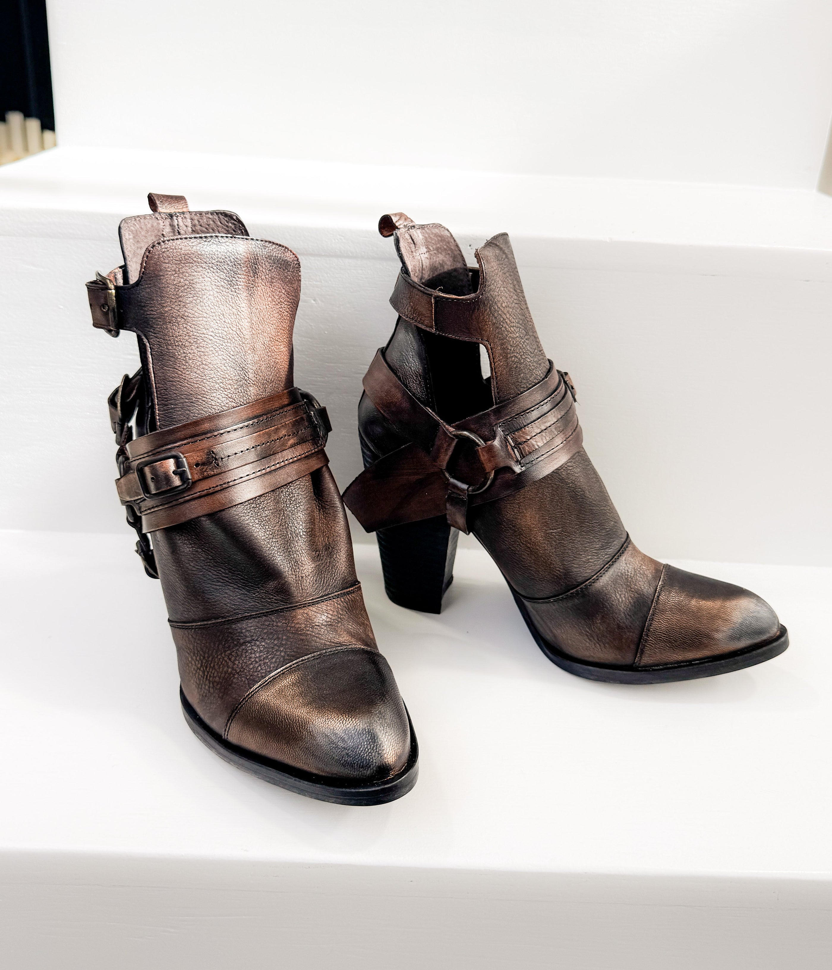 Shelia Boot in Tan - Glamourous Grace