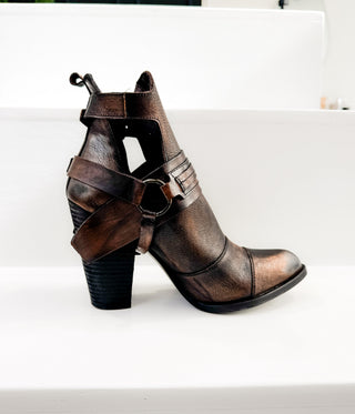 Shelia Boot in Tan - Glamourous Grace