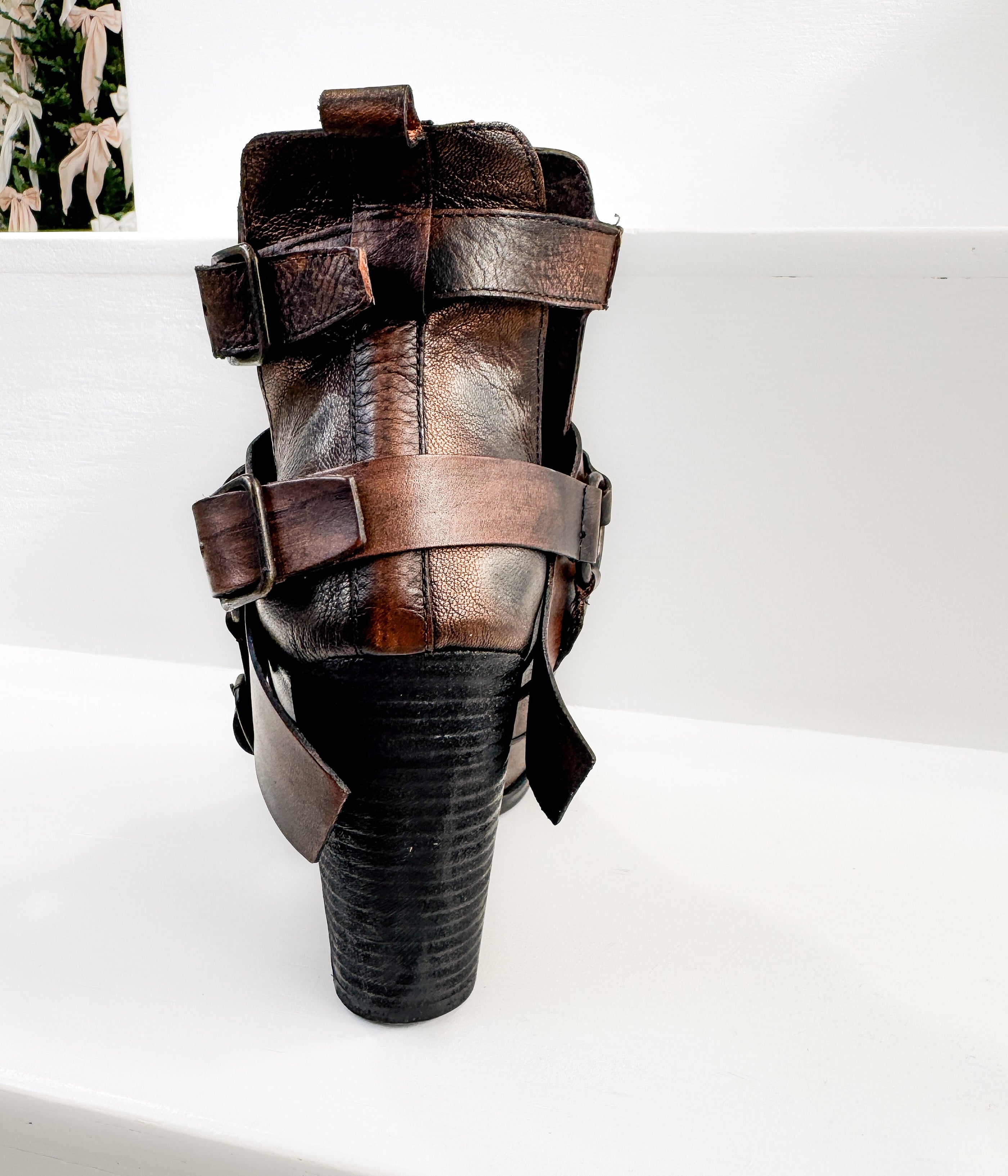 Shelia Boot in Tan - Glamourous Grace