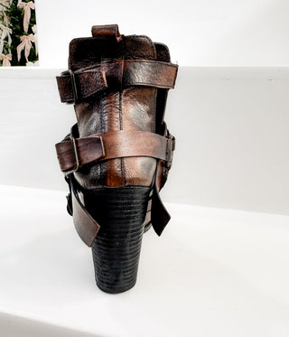 Shelia Boot in Tan - Glamourous Grace
