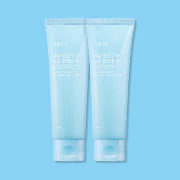 Shingmulnara Jeju Sparkling Water Pore Deep Cleansing Foam 120ml+120ml - Glamourous Grace