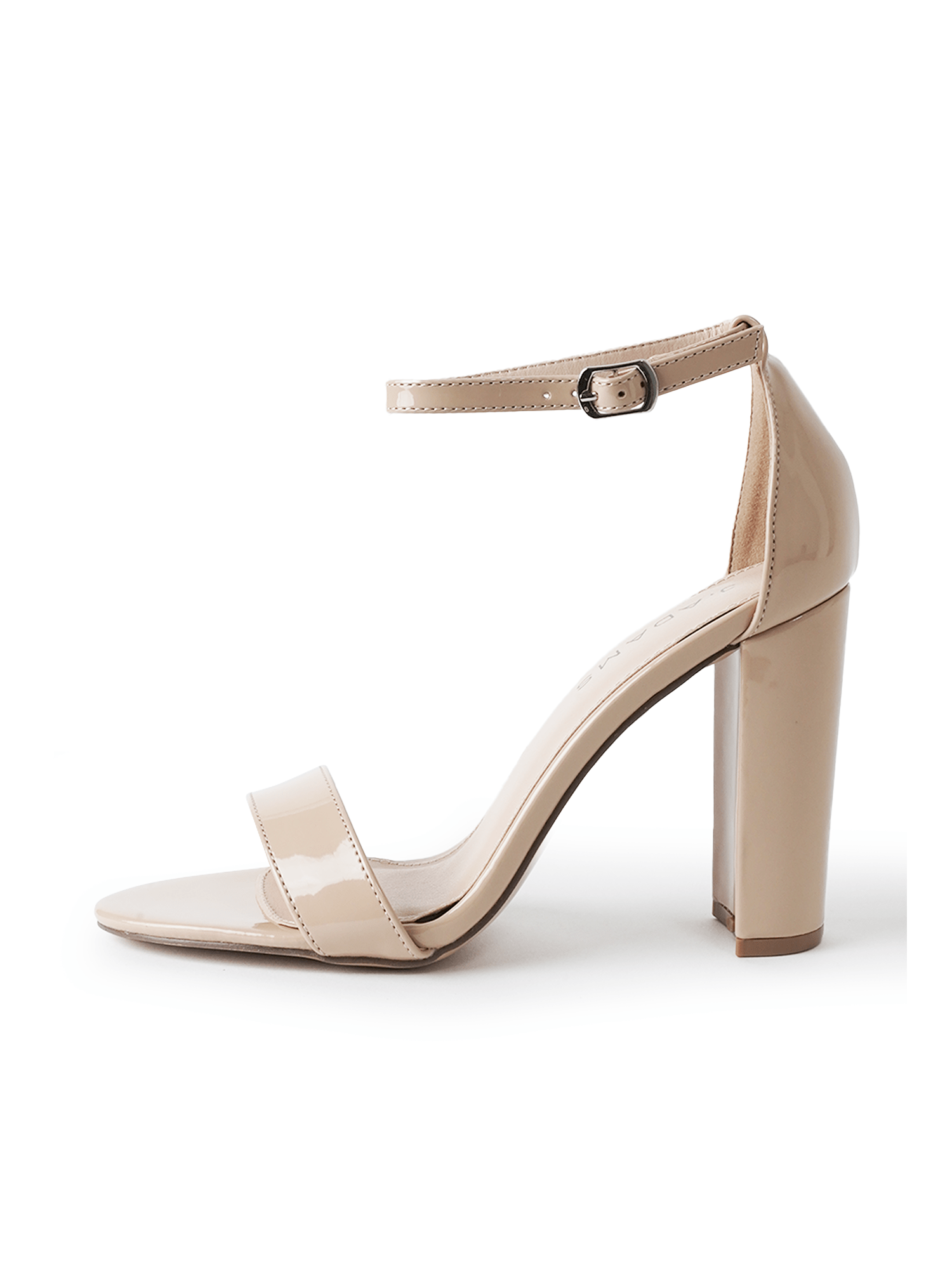 Shirley | Beige Patent - Glamourous Grace