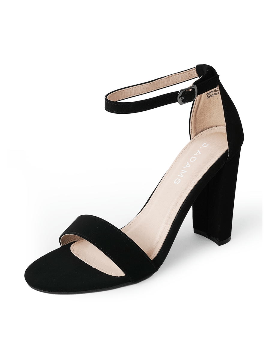Shirley | Black Nubuck - Glamourous Grace