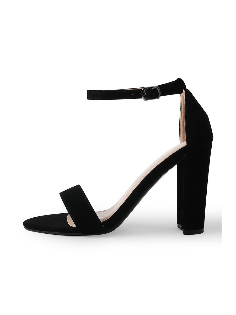 Shirley | Black Nubuck - Glamourous Grace