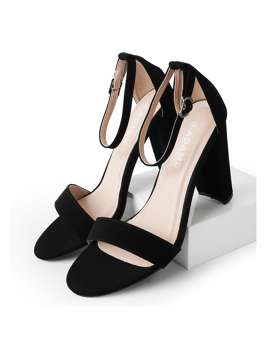 Shirley | Black Nubuck - Glamourous Grace