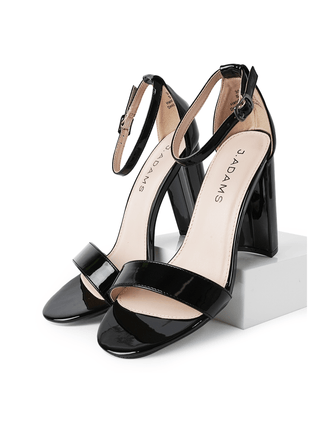 Shirley | Black Patent - Glamourous Grace