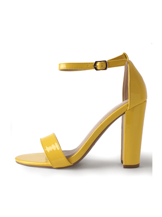Shirley | Yellow Patent - Glamourous Grace