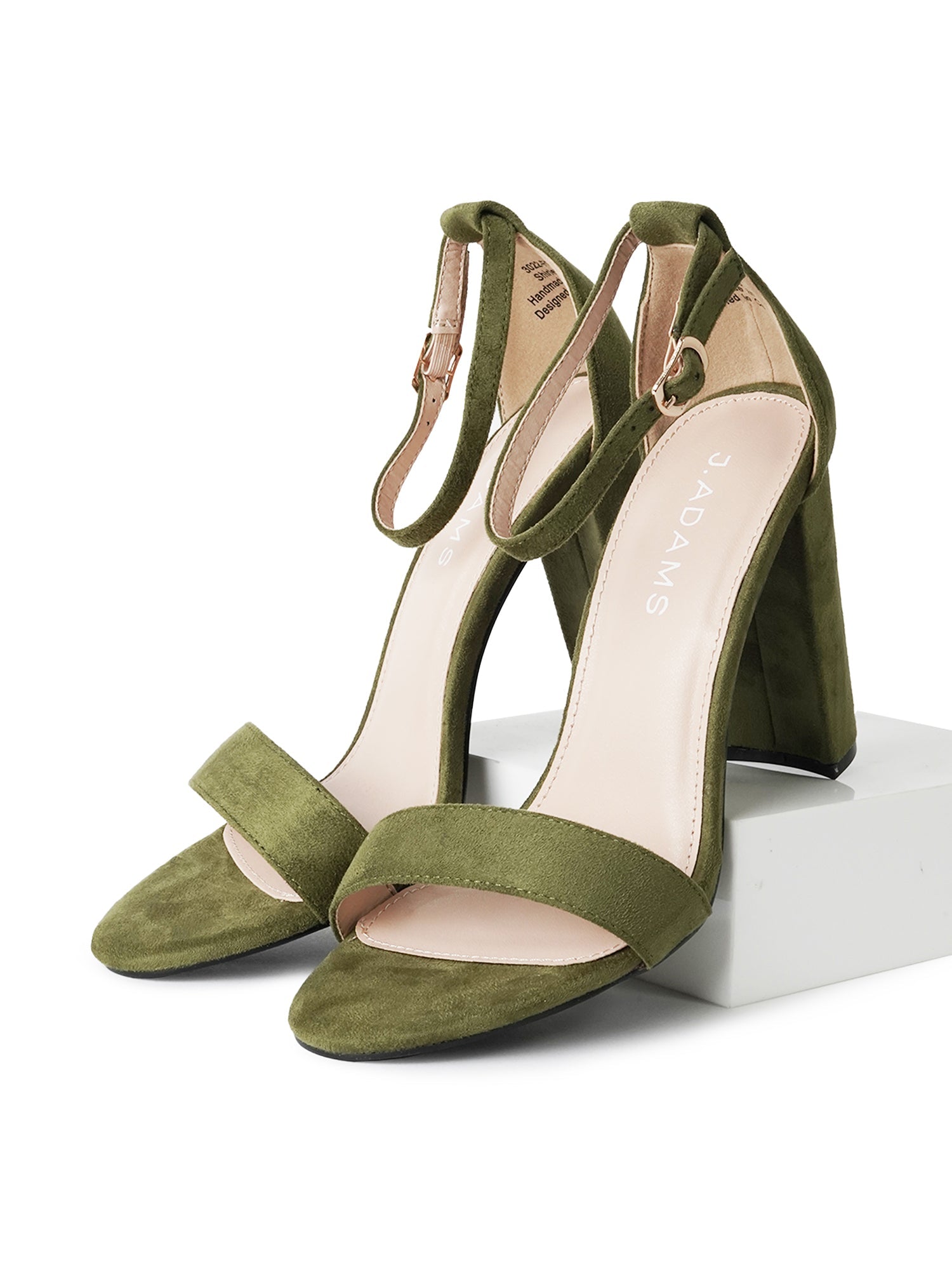Shirley | Olive Suede - Glamourous Grace