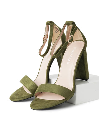 Shirley | Olive Suede - Glamourous Grace