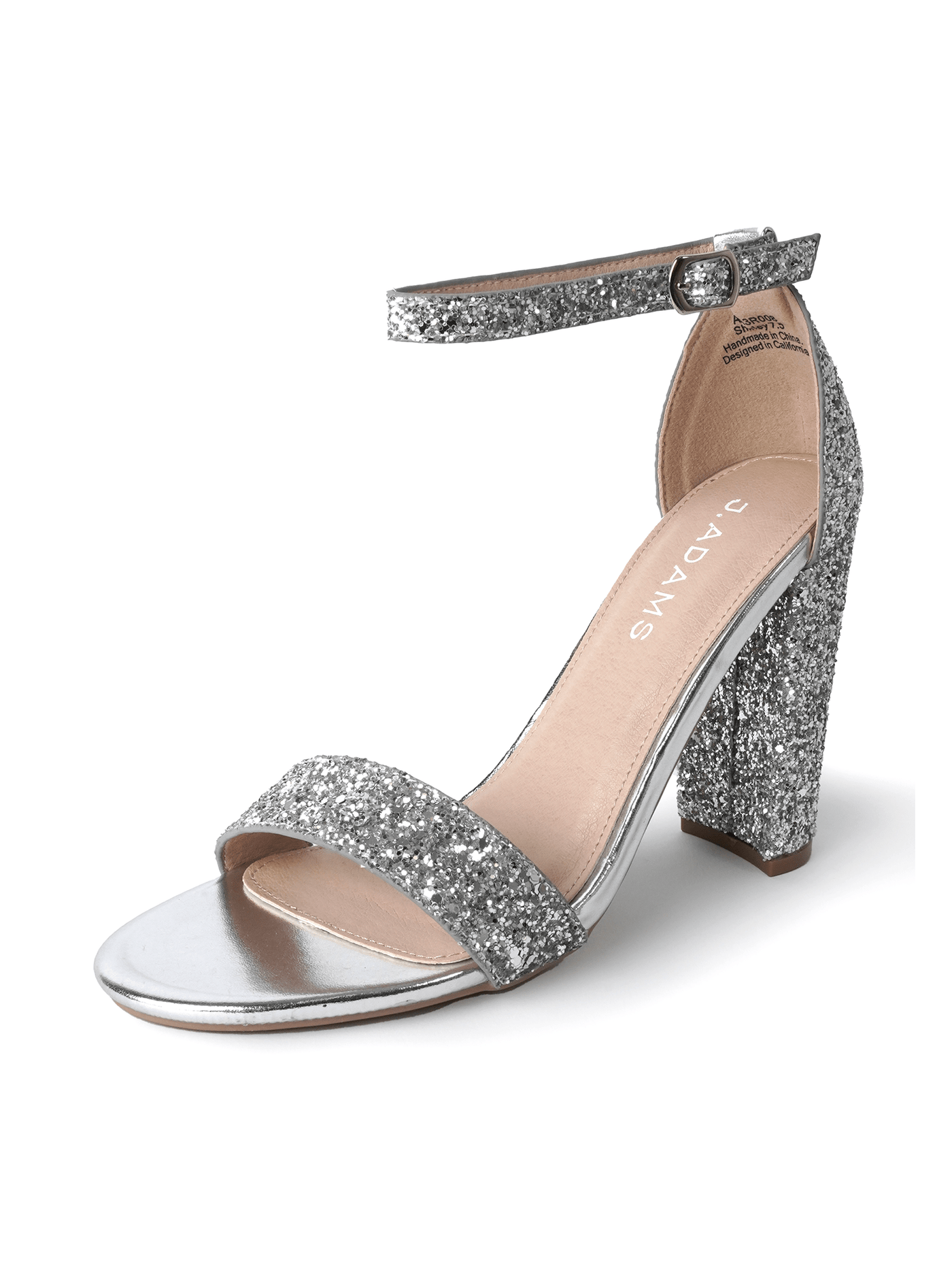 Shirley | Silver Glitter - Glamourous Grace