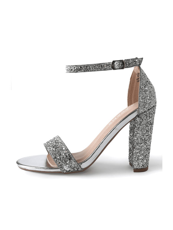 Shirley | Silver Glitter - Glamourous Grace