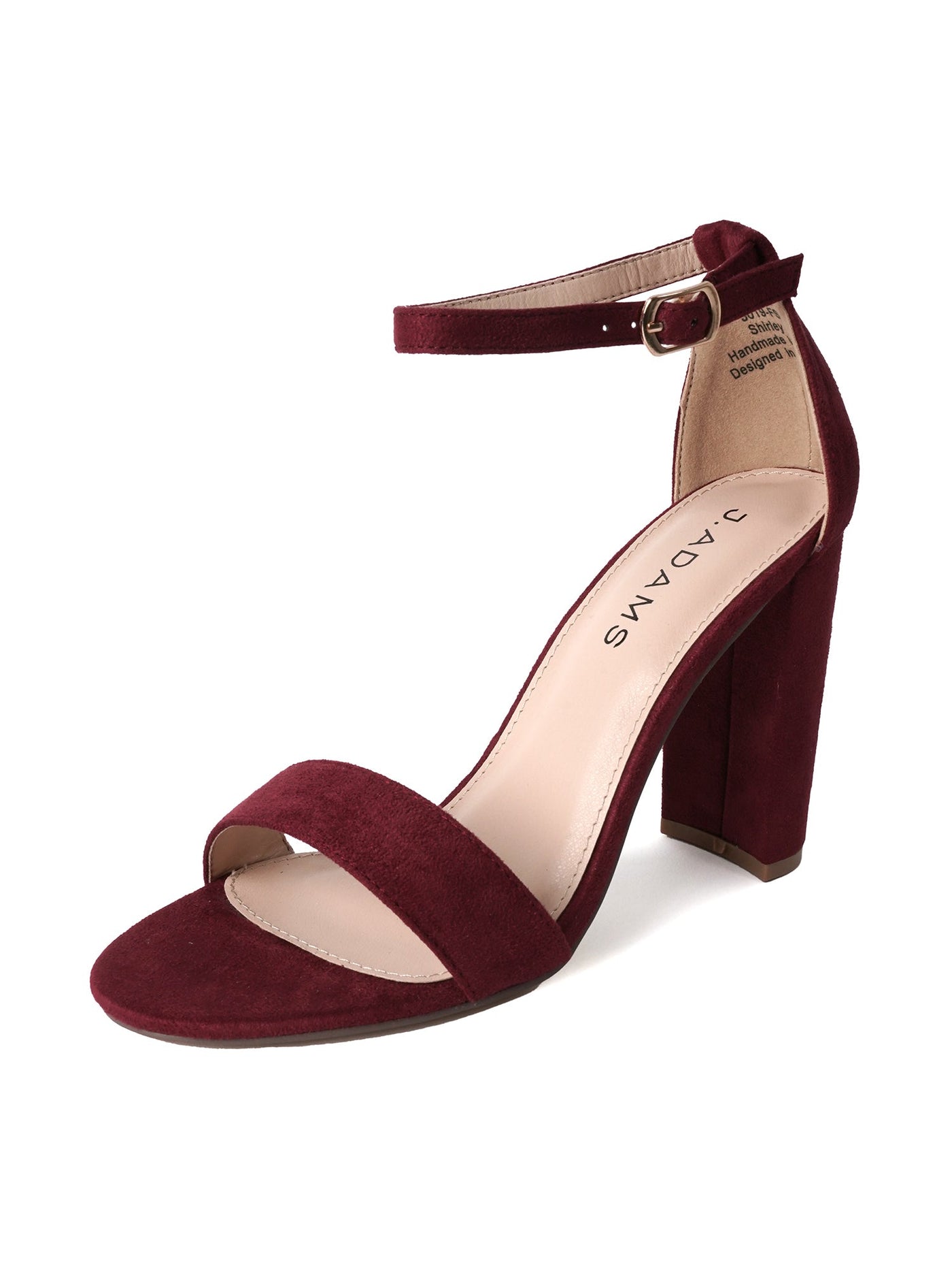 Shirley | Burgundy Suede - Glamourous Grace