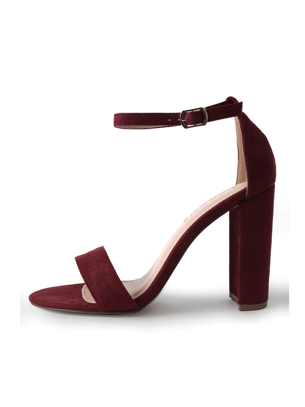 Shirley | Burgundy Suede - Glamourous Grace