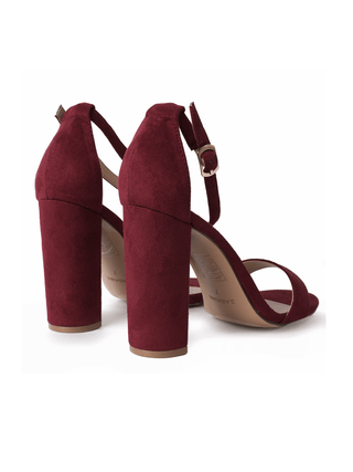 Shirley | Burgundy Suede - Glamourous Grace