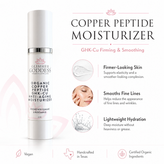 Organic Copper Peptide Moisturizer – Firming & Smoothing - Glamourous Grace