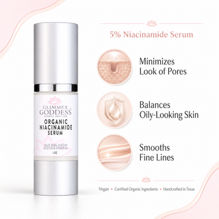 Organic Niacinamide Serum 5% – Pore Minimizer & Anti-Aging Treatment - Glamourous Grace
